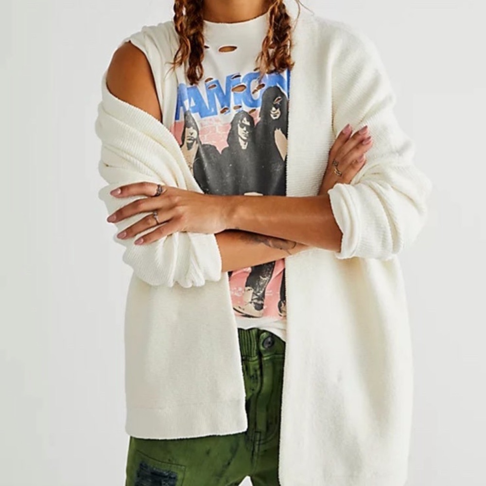 Free People Ottoman Cardigan NWOT XS